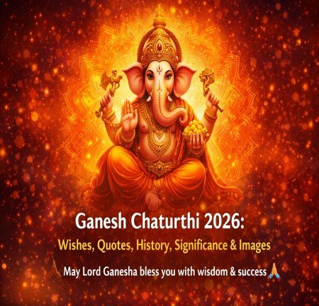 Ganesh Chaturthi Wishes 2026 modern Lord Ganesha festival image