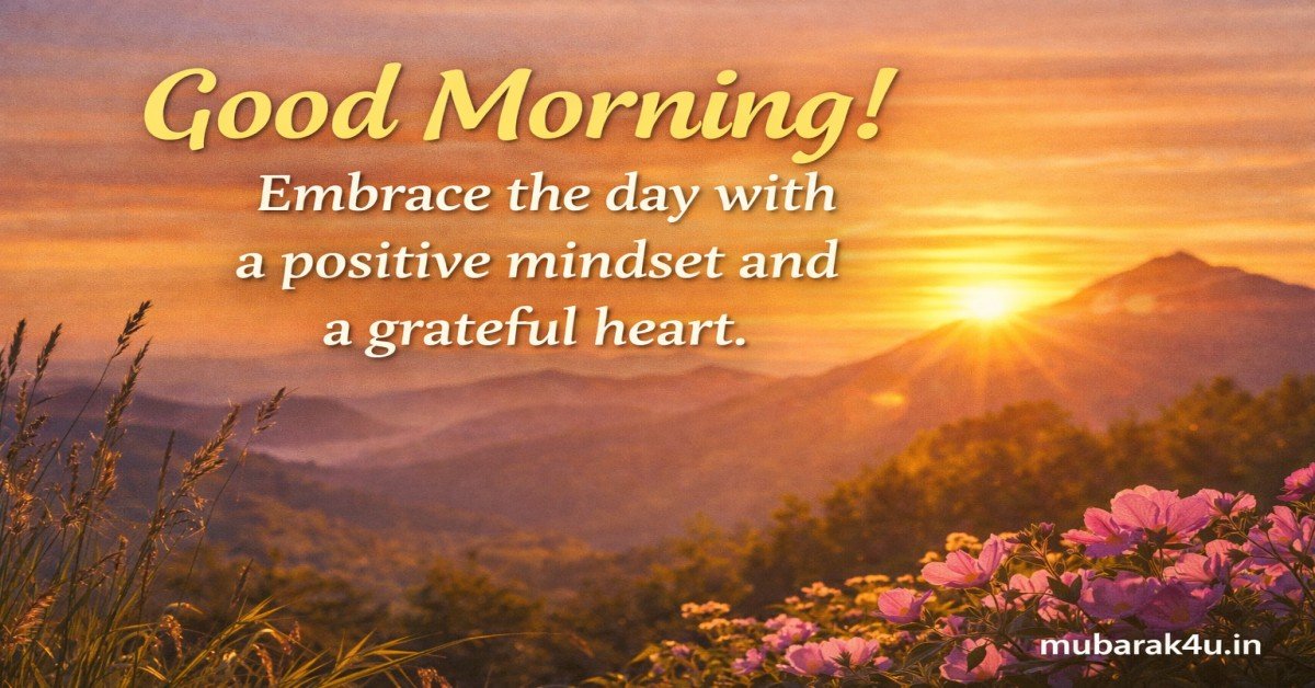 good morning wishes mubarak4u.in