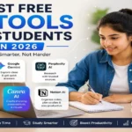 Best free AI tools for students in 2026 helping with studying, research, writing, presentations and productivity