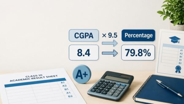 CGPA to Percentage CBSE Formula: How to Convert with Examples